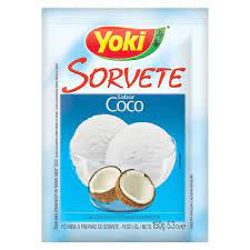 Pó p/ sorvete Yoki 150g coco