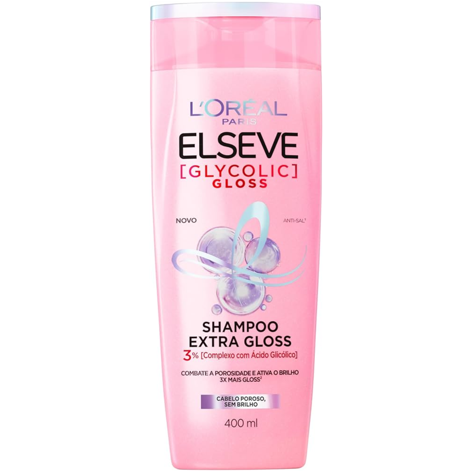 SHAMPOO ELSEVE GLYCOLIC GLOSS 400ML
