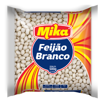FEIJAO BRANCO MIKA 500G