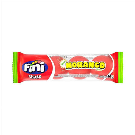 FINI CHICLE MORANGO AZEDINHO