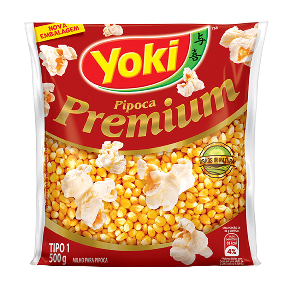 Milho de pipoca 400g