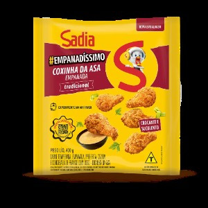 COXINHA DA ASA EMPANADA SADIA 400G