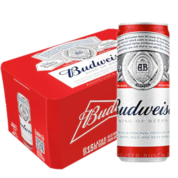 CERVEJA BUDWEISER LT 269ML PACK 15 UN