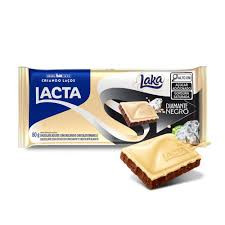 Chocolate Barra Lacta Diamante Negro/Laka 80g