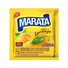 REFRESCO EM PO MARATA LARANJA 25G