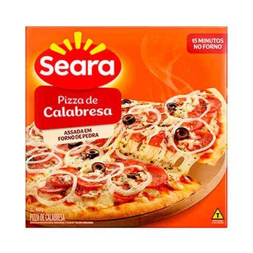 Pizza de Calabresa 460G - Seara