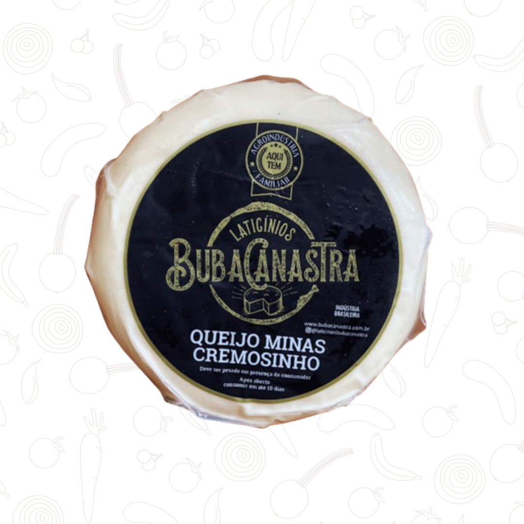 Queijo Minas Cremosinho Bubacanastra 