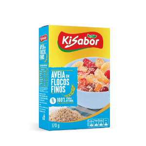 AVEIA KISABOR FLOCOS FINOS 170G