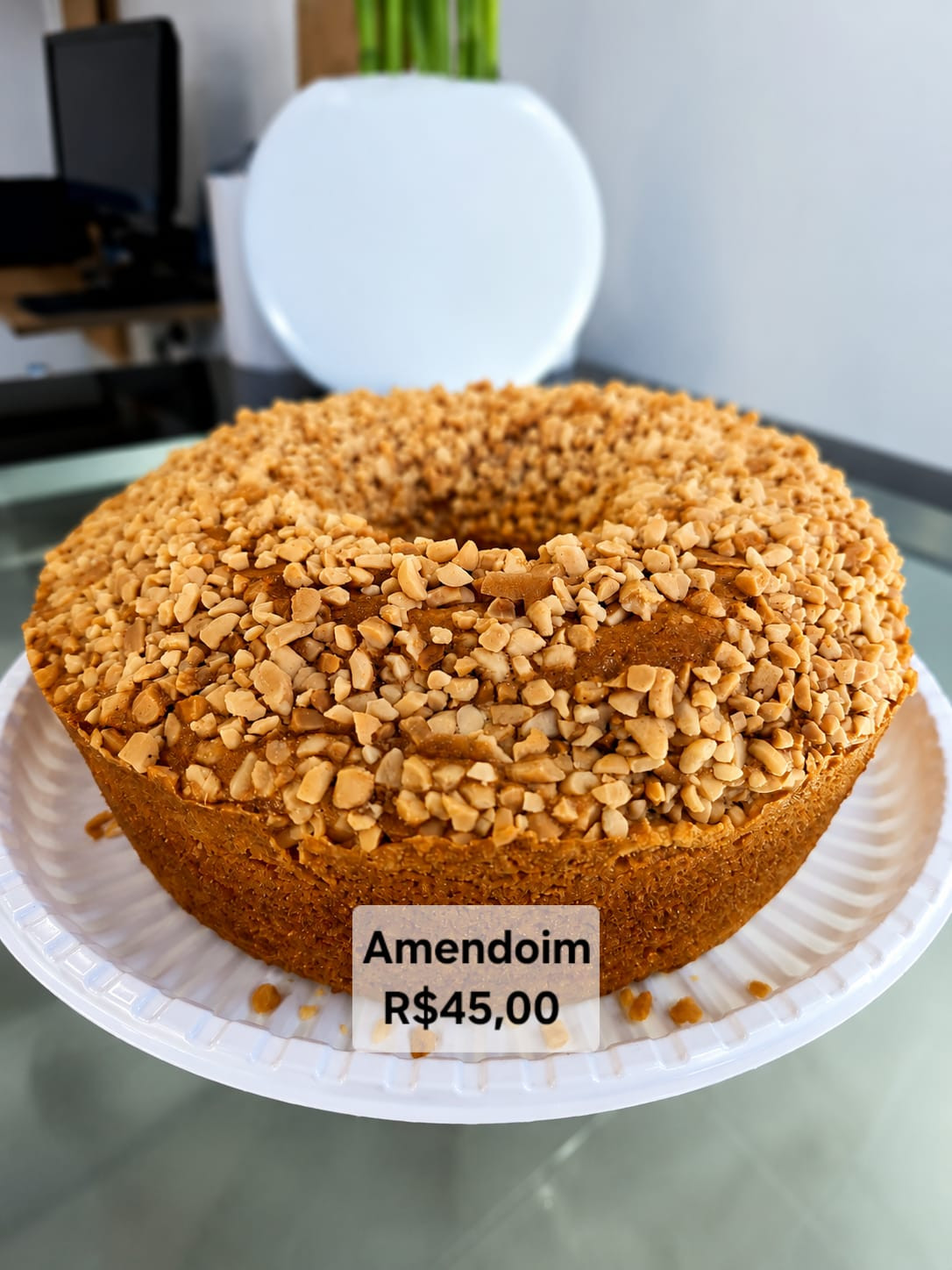 BOLO DE AMENDOIM