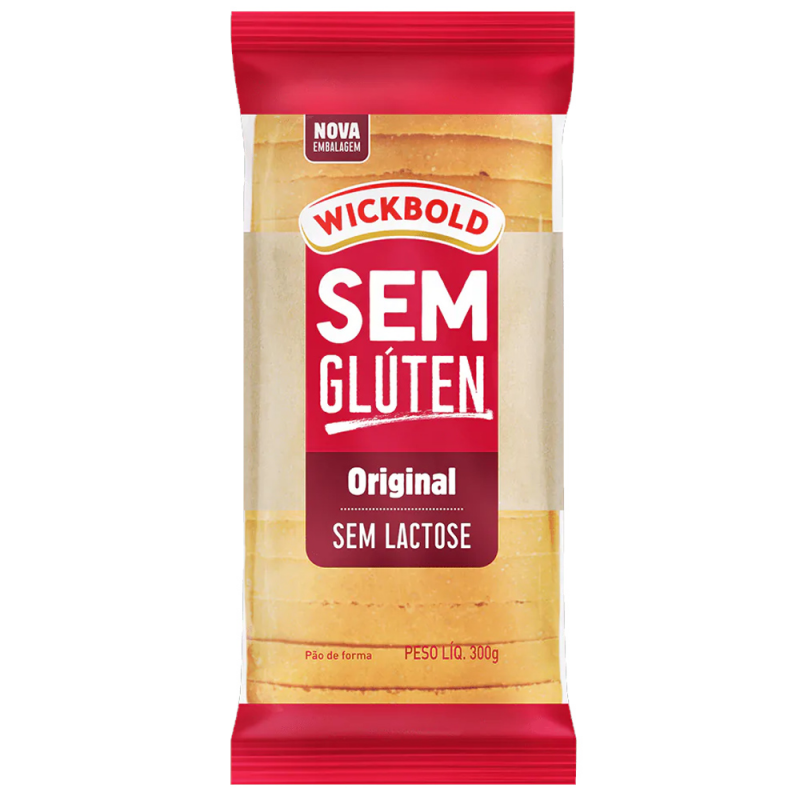 Pão de Forma Wickbold Original - Sem Glúten e Sem Lactose