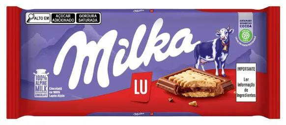 BARRAO MILKA 100G LU BISCUIT