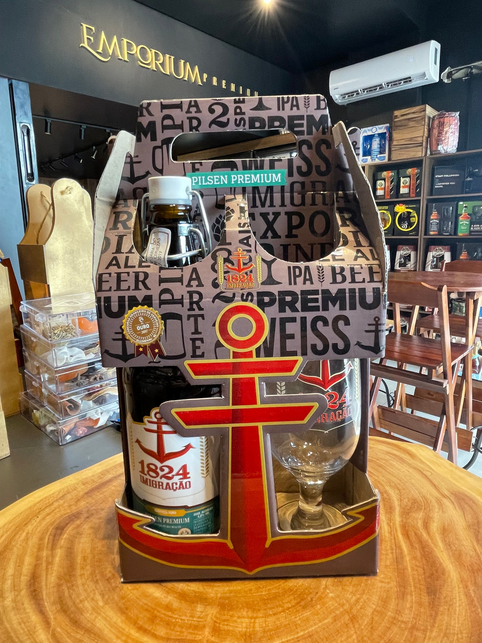 KIT Imigração Pilsen Premium com Copo 