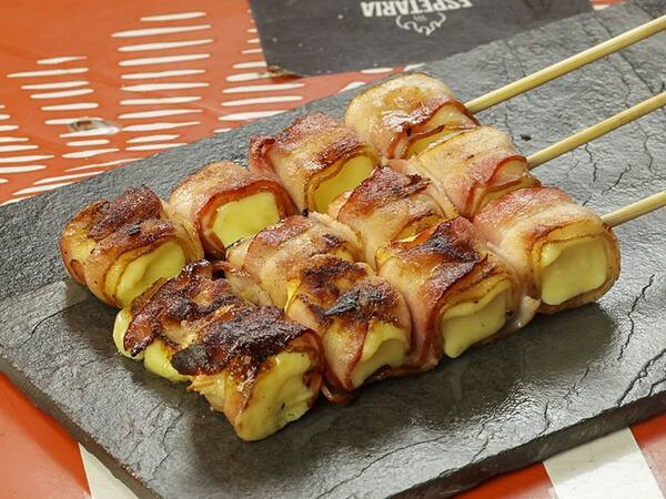 Espeto Medalhão/Queijo/Bacon