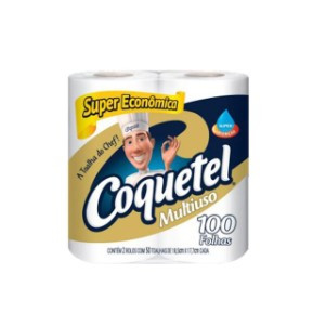 PAPEL TOALHA COQUETEL 100 FOLHAS