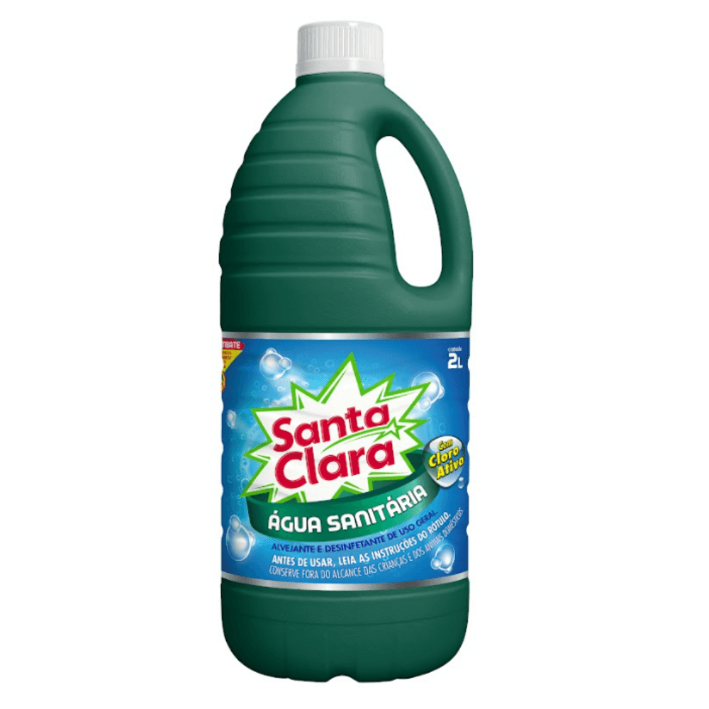 ÁGUA SANITÁRIA SANTA CLARA 2L