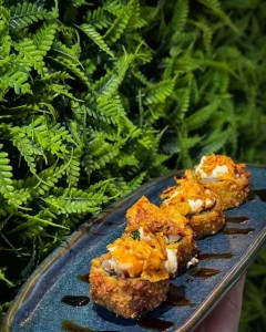 Hot roll de Salmao com Doritos