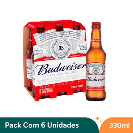 BUDWEISER LONG NECK 330ML