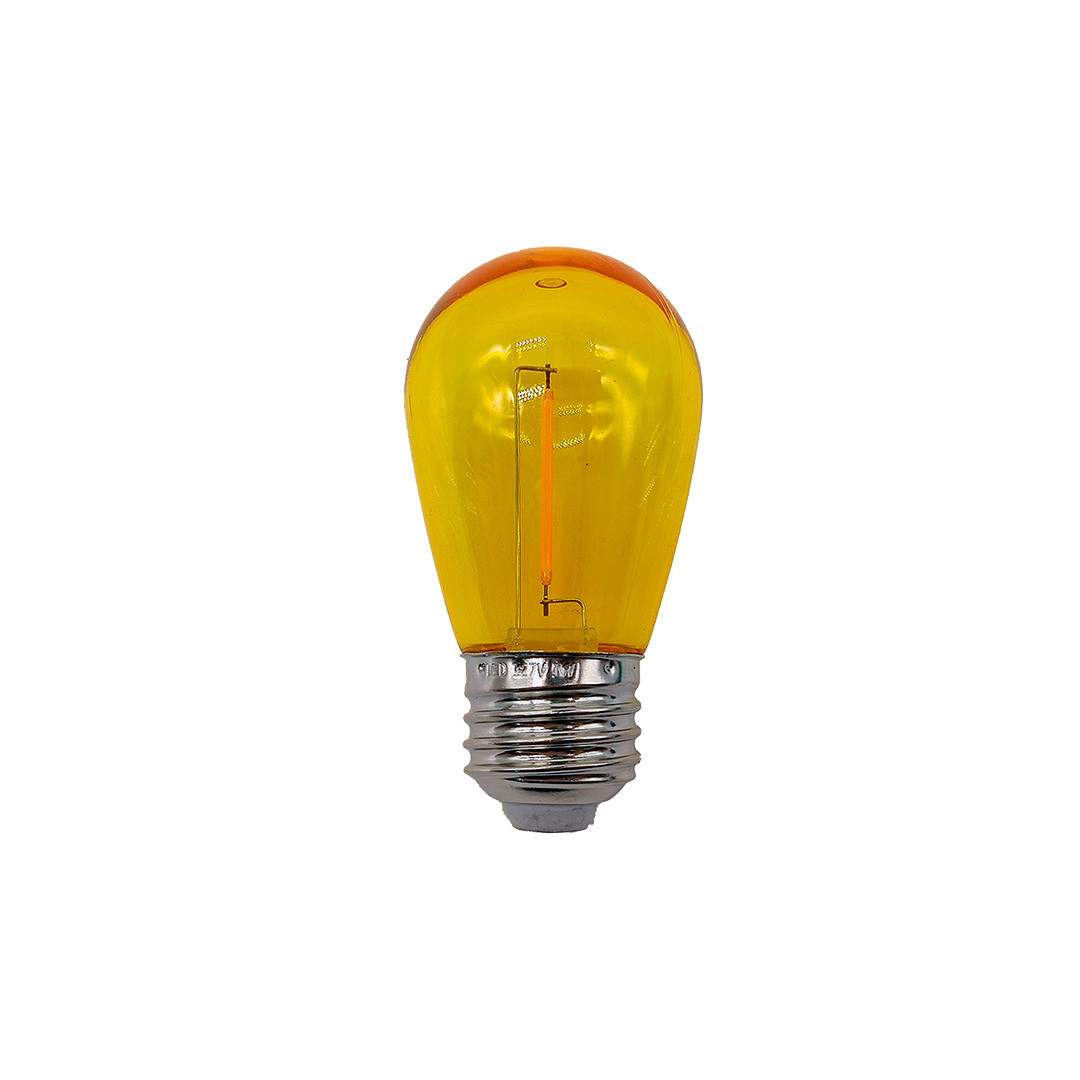 Lâmpada Led Decorativa Amarela