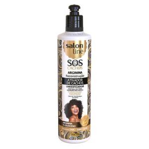 ATIVADOR CACHOS SALON LINE ARGININA/RECONSTRUÇAO 300ML