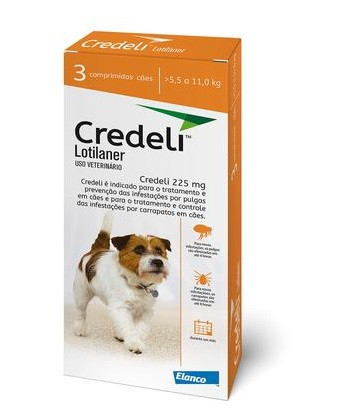 Credeli 5.5 a 11 kg - 3 Comprimidos