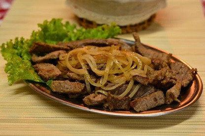 Picadinho de bife