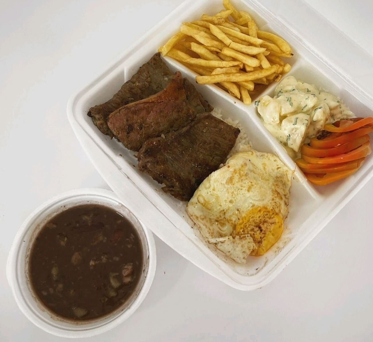 ALA MINUTA DE CARNE GRELHADO