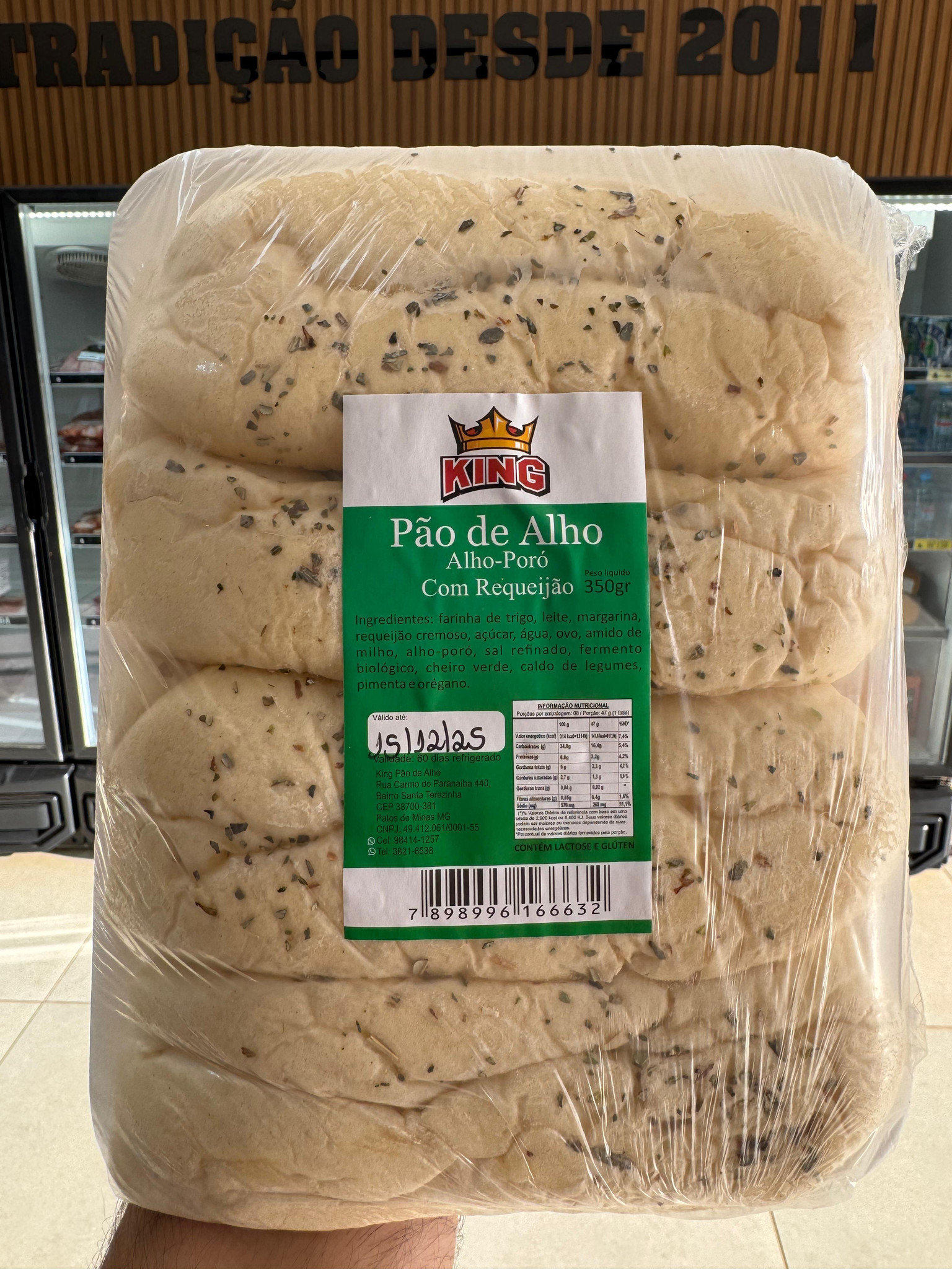 PÃO DE ALHO ALHO PORÓ