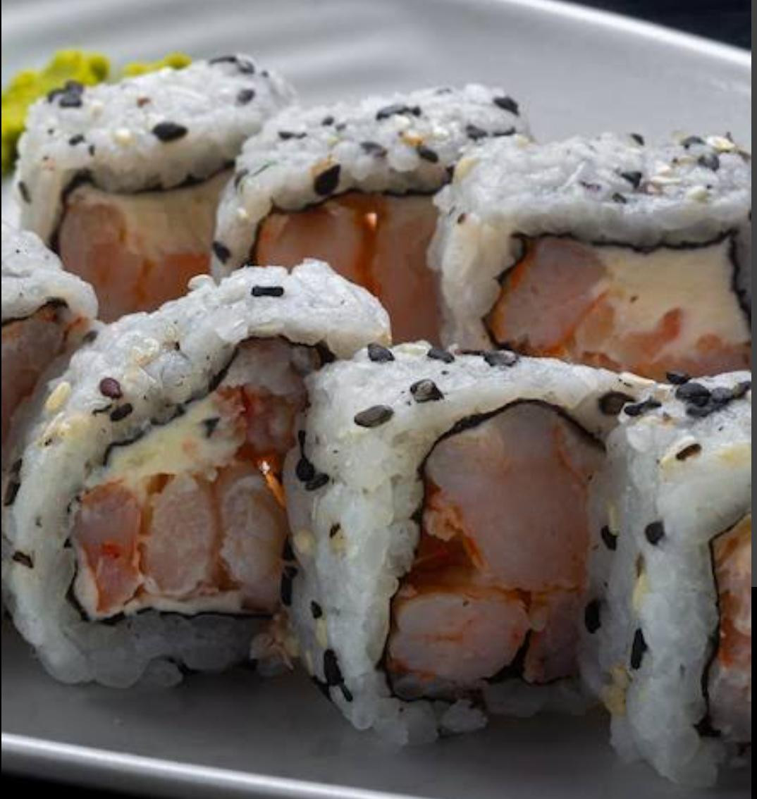 URAMAKI CAMARAO FILADELFIA - 10 PEÇAS
