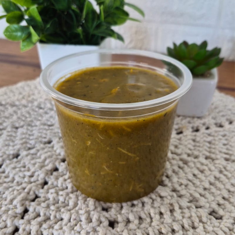 CALDO LEGUMES C/ FRANGO 380 ML Congelado.