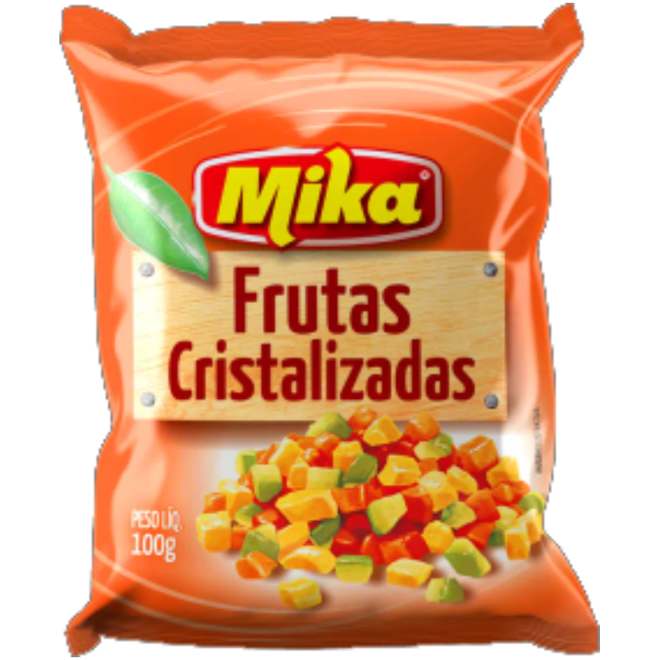 FRUTAS CRISTALIZADAS MIKA 100G