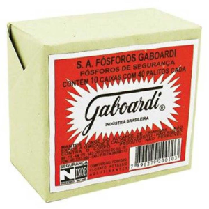 PACOTE CAIXA FOSFOROS GABOARDI C/10