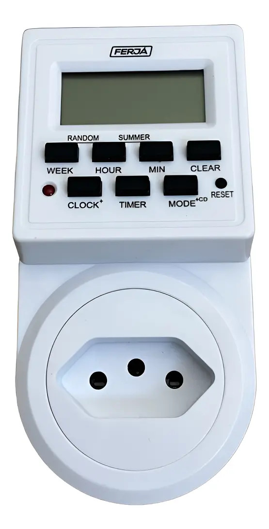 Temporizador Timer Digital Piscina Bivolt Ferjá