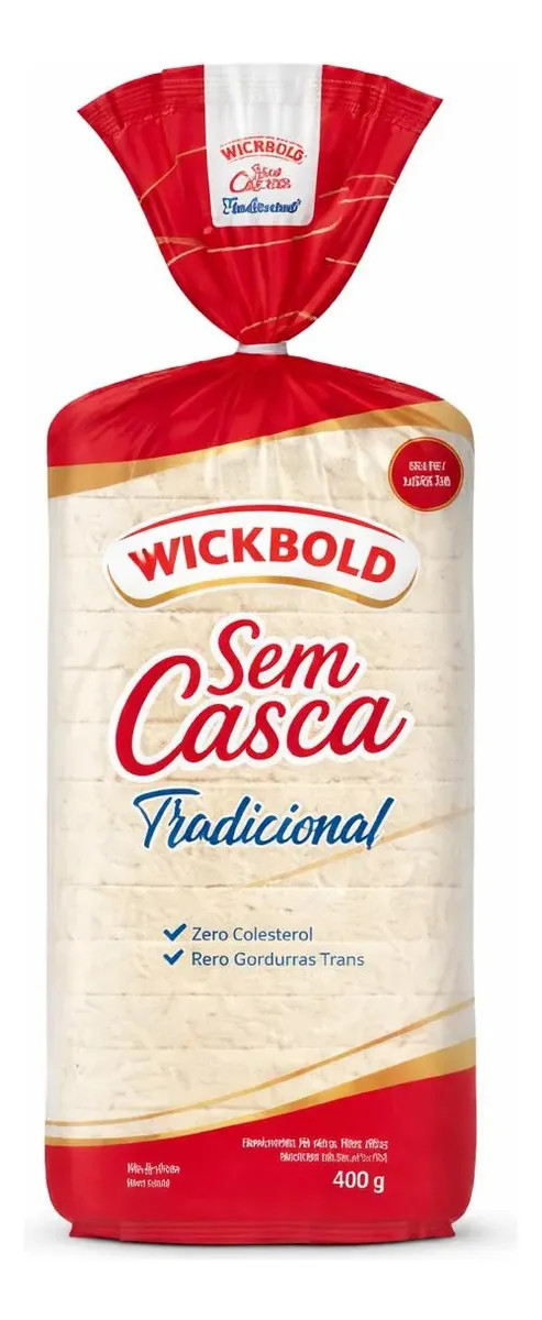 Pão de Forma Wickbold Tradicional Sem Casca