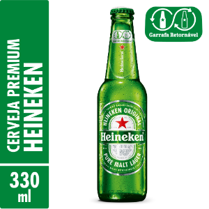 CERVEJA GARRAFA LONG NECK HEINEKEN