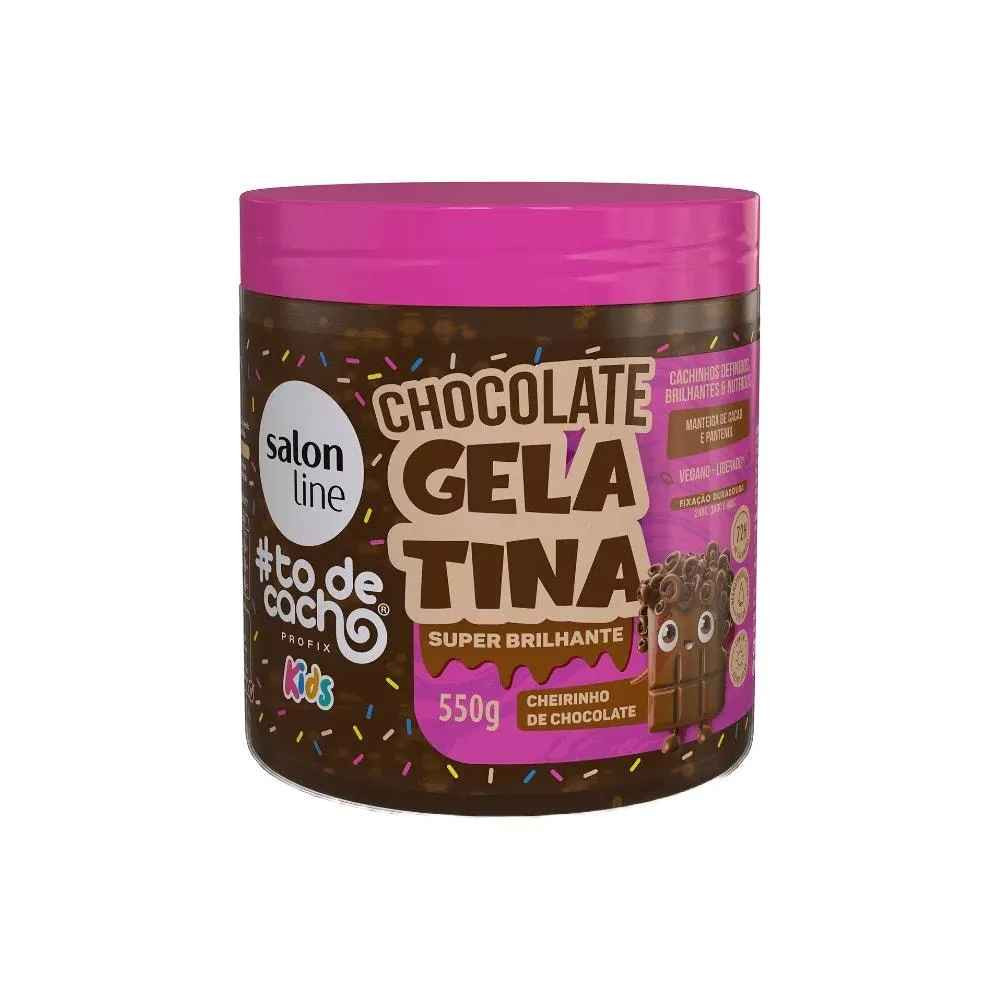Gelatina Salon Line - Chocolate 550g