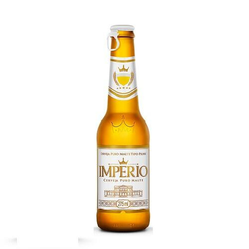 Cerveja Nacional Império Pilsen Garrafa 275ml