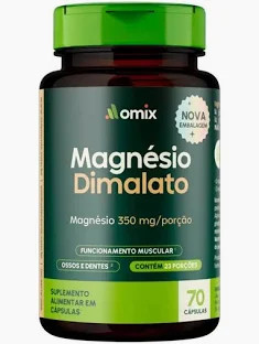 Magnesio Dimalato Omix 70 Capsulas