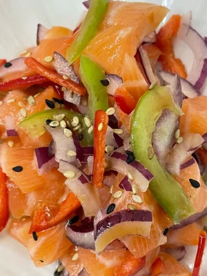 Ceviche de Salmao