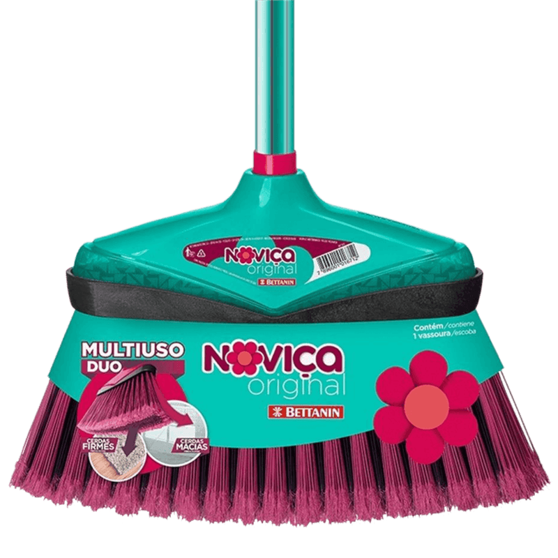 VASSOURA NOVICA ORIGINAL C/CABO