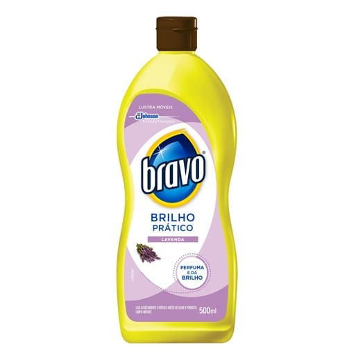 Lustra Móveis Líquido Bravo Lavanda 500ml