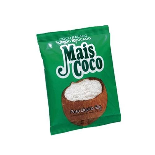 Coco Ralado Mais Coco Embalagem 50g