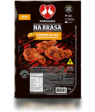 coxinha da asa nabrasa 800g molho de mostarda 