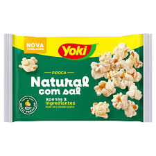PIPOCA MICROONDAS C/SAL YOKI 100G