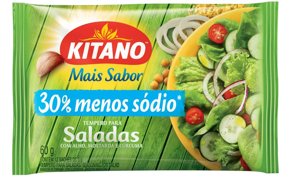 Tempero Kitano Mais Sabor Salada