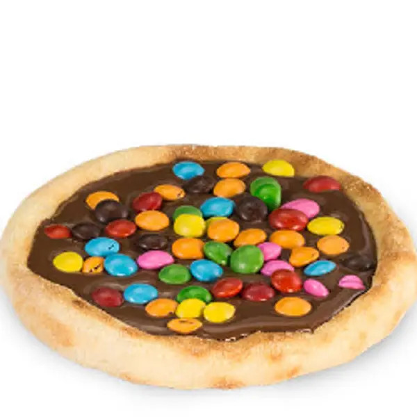 ESFIHA CHOCOLATE COM M&M'S