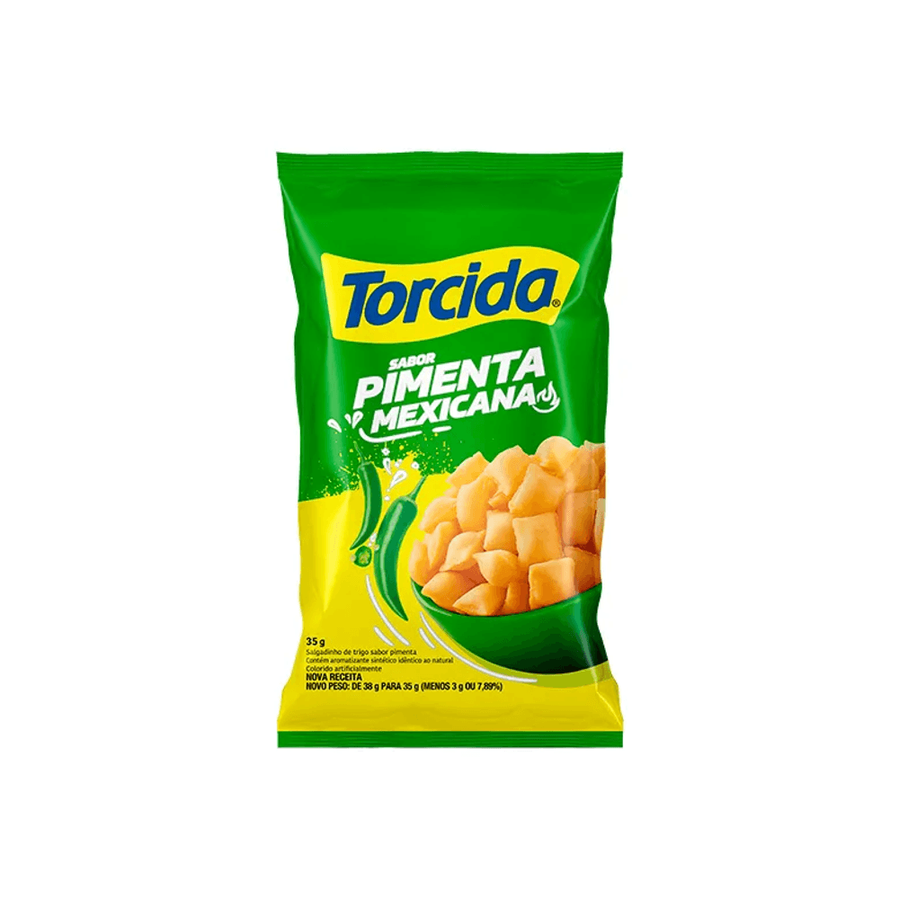 SALGADO TORCIDA PIMENTA MEXICANA 35G