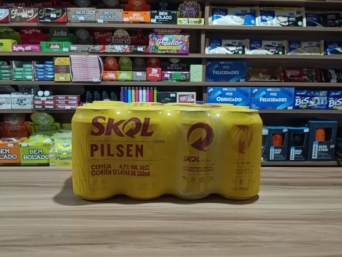 CERVEJA SKOL CAIXA