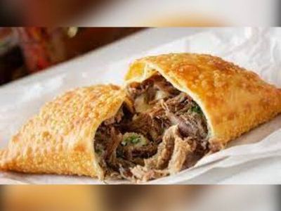 Pastel Carne de sol na nata