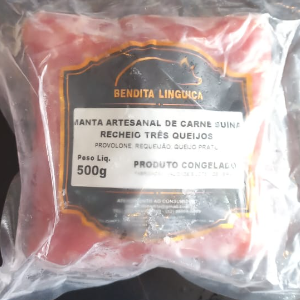 MANTA SUÍNA 3 QUEIJOS 500G