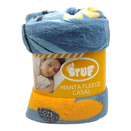 Manta Stuf 1,95x1,75 cor variada 